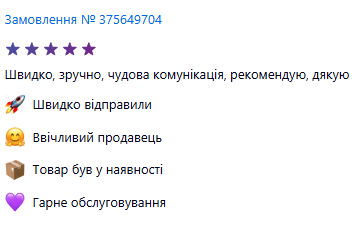 Замовлення № 375649704
